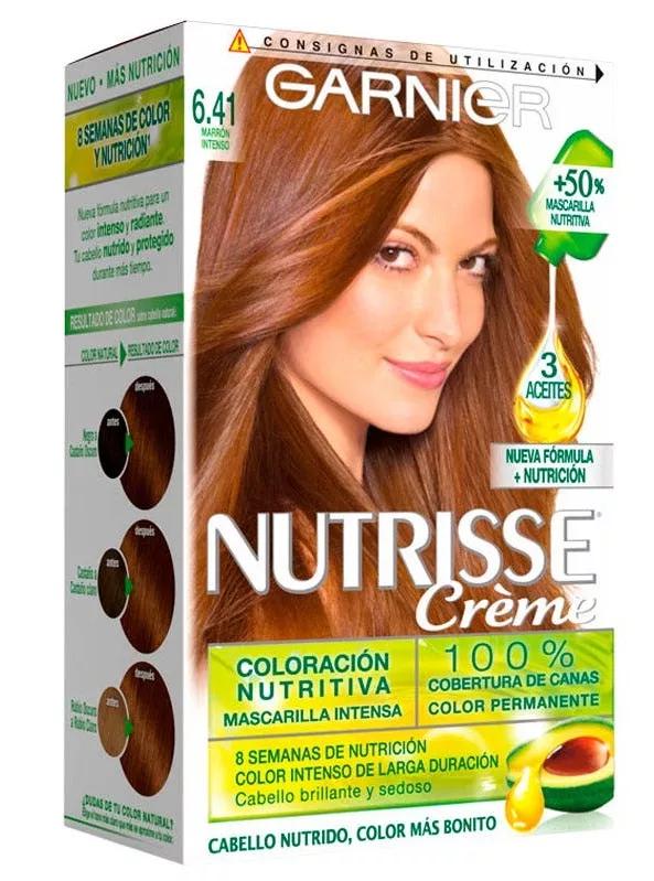Nutrisse Garnier Ton 6.41 Intensives Braun
