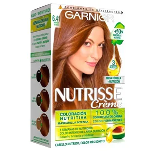 Nutrisse Garnier Ton 6.41 Intensives Braun