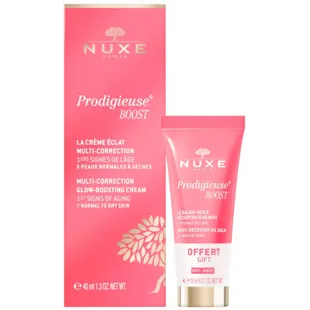 Nuxe Prodigieuse Boost Cream 40 ml + Nachtbalsam 15 ml