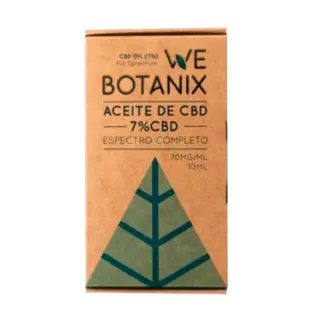WeBotanix Aceite de CBD 7% 700 mg 10 ml