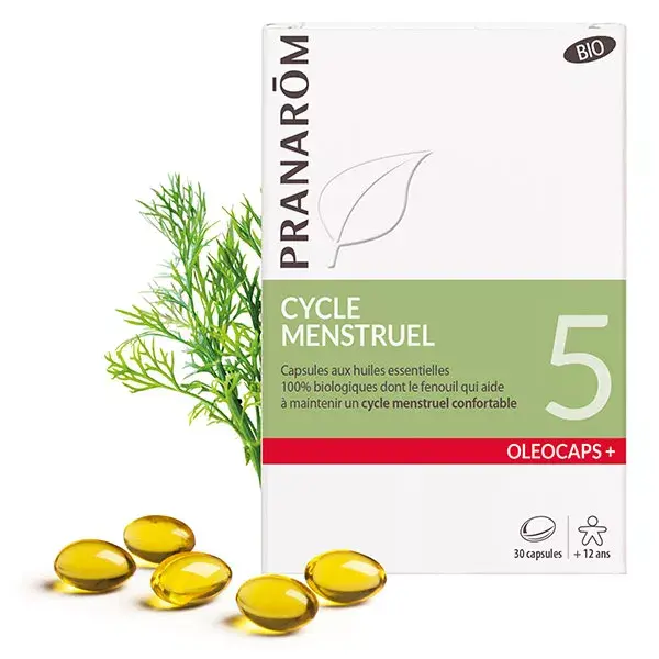 Pranarom Oleocaps 5 Cycle Menstruel Bio 30 capsules