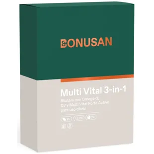 Bonusan Multi Vital 3 in 1 84 Tablets