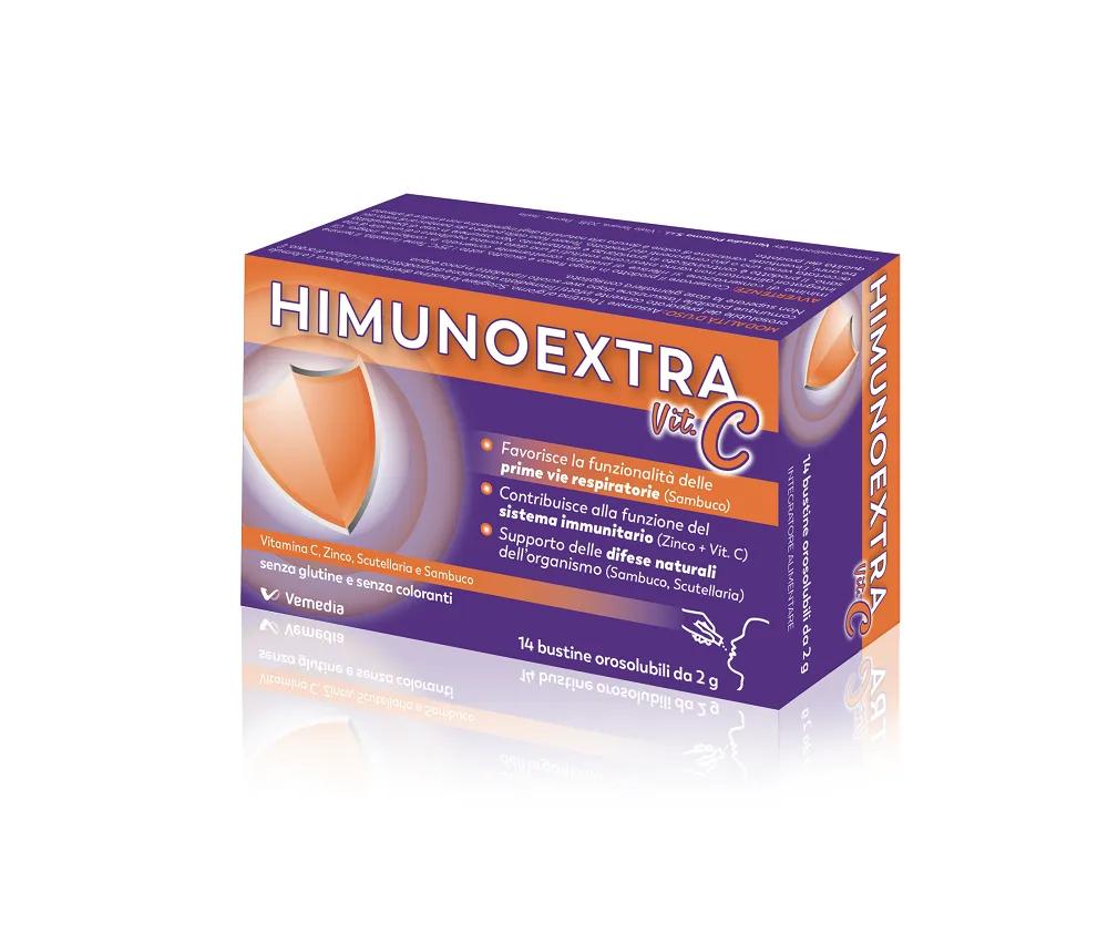 Himunoextra C Integratore di Vitamina C Difese Immunitarie 14 Bustine