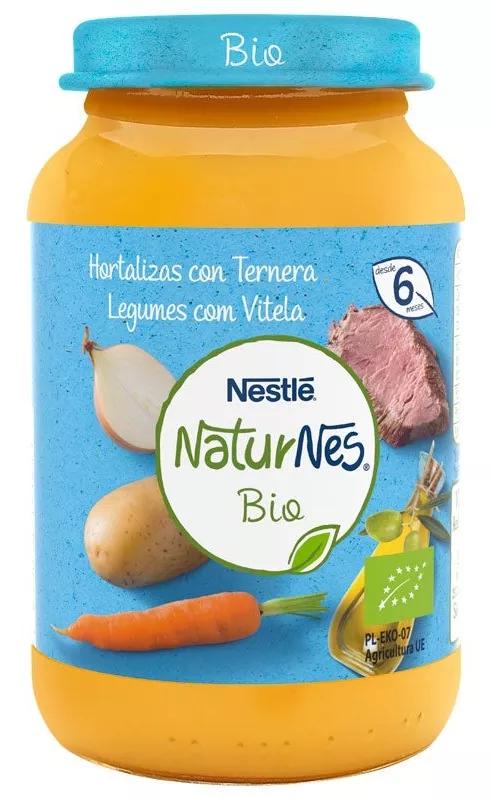 Naturnes Nestlé Tarrito Hortalizas con Ternera Bio +6m 190 gr