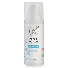 Belle & Bio Hydratation Visage Crème de Nuit Bio 50ml