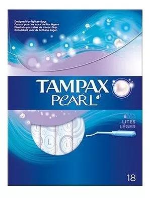 Tampax Pearl Lites 18 un