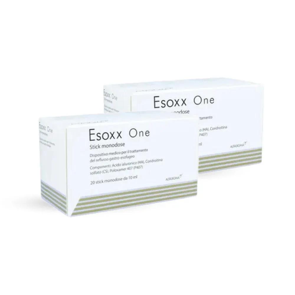 Esoxx One Rimedio Reflusso Gastro-Esofageo BIPACCO 20 + 20 Stick