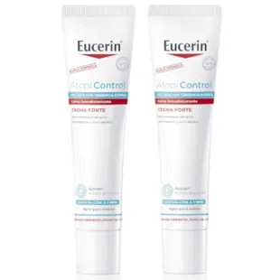Eucerin AtopiControl Forte Creme für trockene und gereizte Haut 2x40 ml