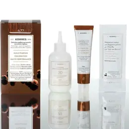 Korres Capillaire Coloration Permanente Blond Foncé Marron Intense 6.77