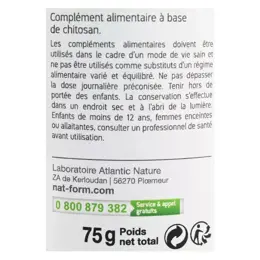 Nat & Form Original Chitosan 200 gélules