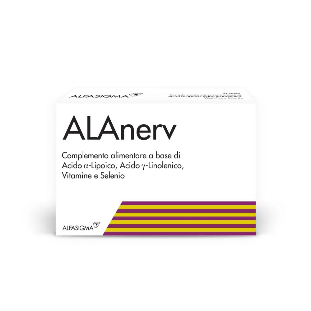 Alanerv Integratore Antiossidante 920 mg 20 Capsule