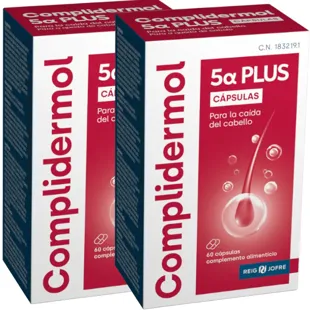 Complidermol 5 Alfa Plus 2x60 Cápsulas Anticaída