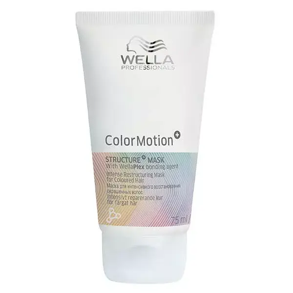 Wella Professionals ColorMotion Masque révélateur de couleur pour cheveux colorés et abîmés 75ml