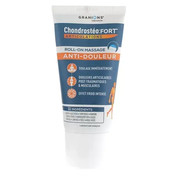 Granions Chondrostéo Fort Articulations Roll-on Massage Anti-douleur 50ml