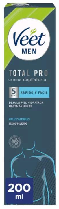 Veet Crema Depilatoria Hombre Piel Sensible 200 ml