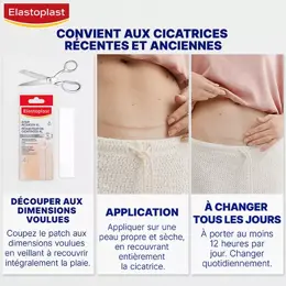 Elastoplast Traitements des Cicatrices Réducteur de Cicatrices XL 21 unités