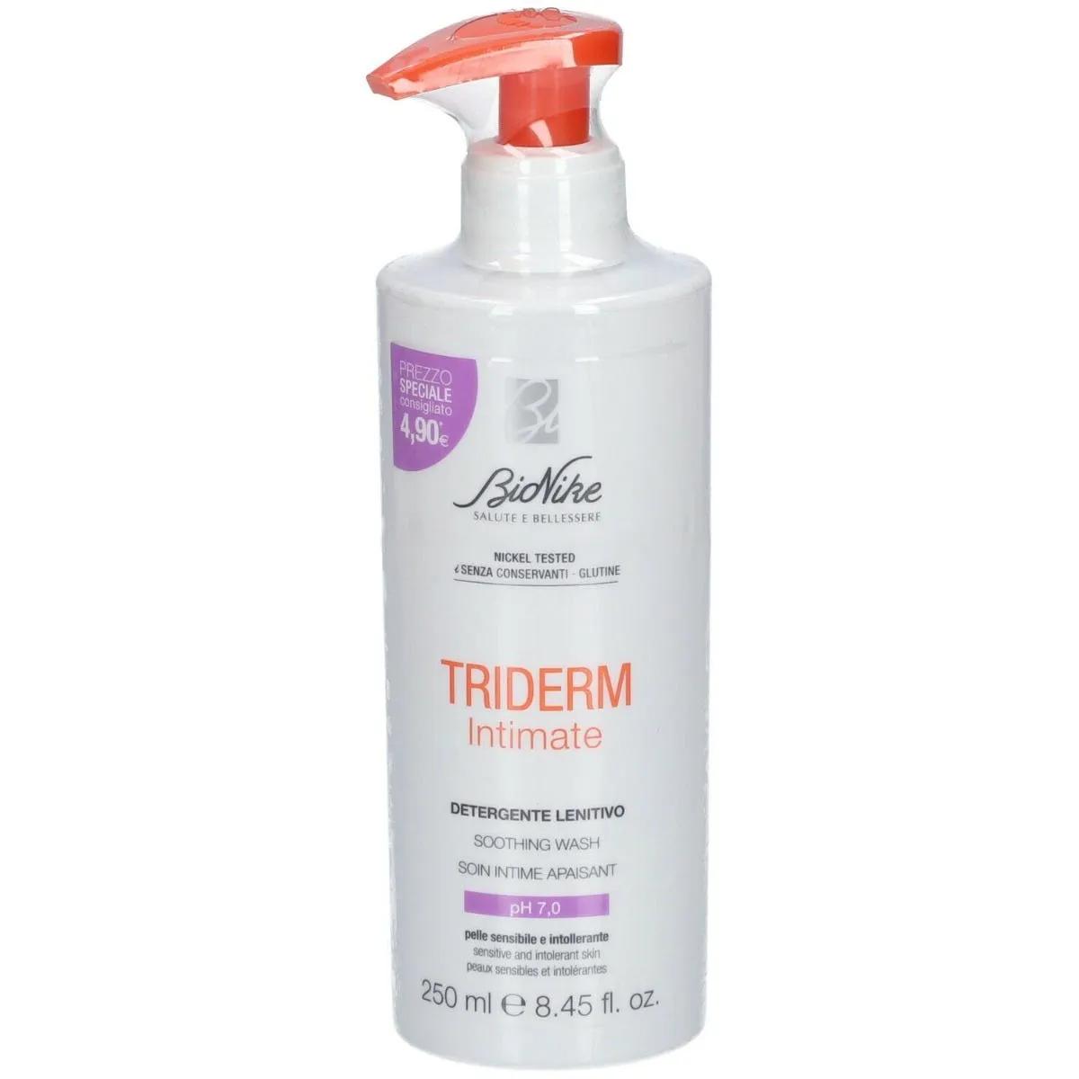 Bionike Triderm Intimate Detergente Intimo pH 7.0 Lenitivo PROMO 250 ml