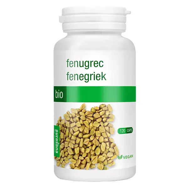 Purasana Fenugrec 330mg Bio 120 capsules