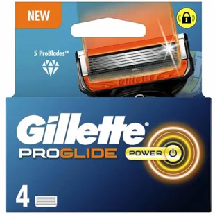 Gillette Fusion5 Proglide Power Refills 4 units