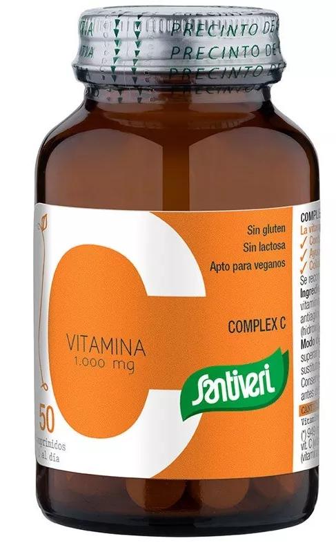 Santiveri Vitamines Complexe C 1000 mg 50 comprimés