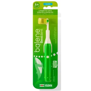 Balene By Bexident Junior Soft Toothbrush Green +6 Years 1 unit