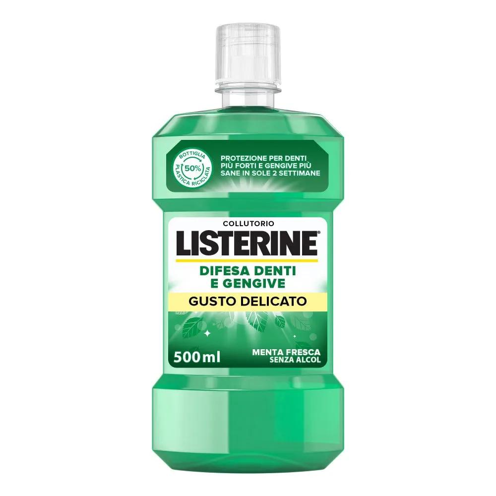 Listerine Difesa Denti & Gengive Gusto Delicato Collutorio 500 ml