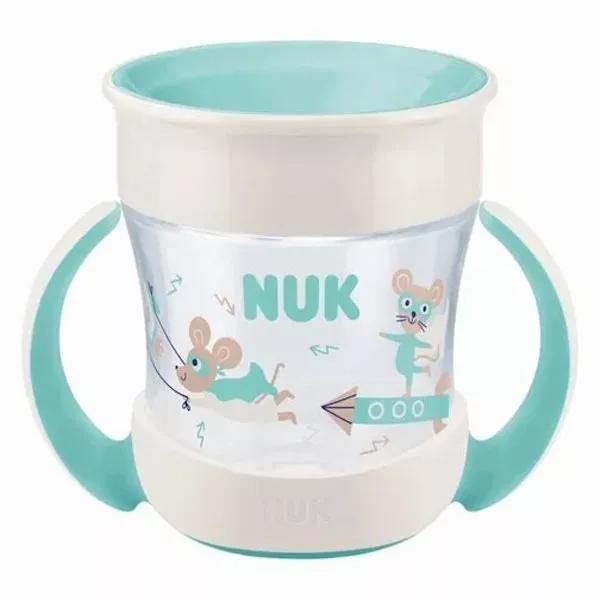 Nuk Learning Cup Mini Taza Mágica 360 +6m Blanco 160ml