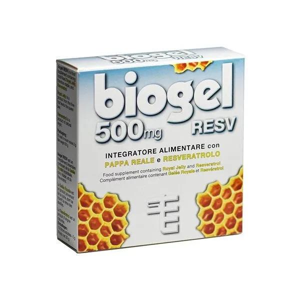 Biogel Resv Integratore Pappa Reale 500mg 15 Bustine