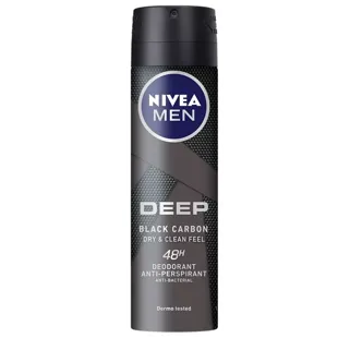 Nivea Men Deep Dry and Clean Desodorante Spray Deep Dry and Clean Men 150 ml