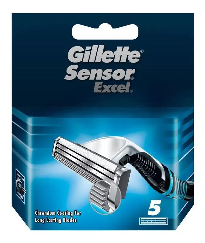 Gillette Excel Capteur Pièces De Rechange 5Uds