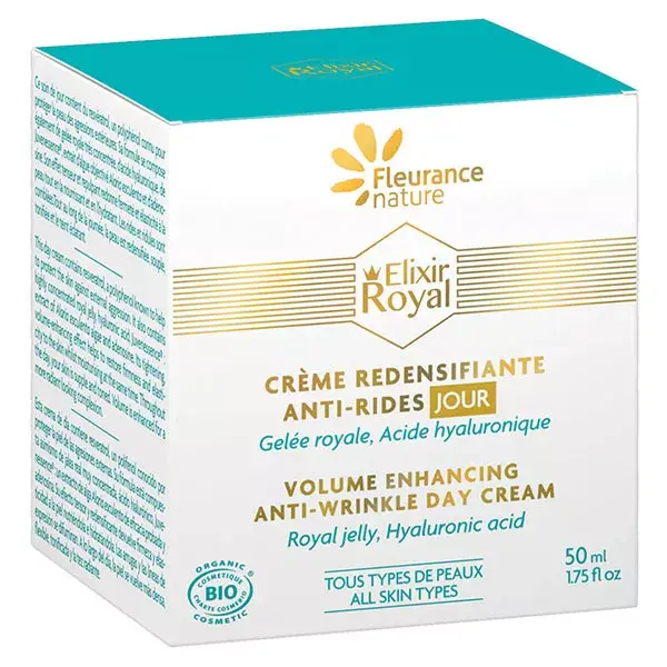 Fleurance Nature Elixir Royal Crème Redensifiante Anti-Rides Bio 50ml