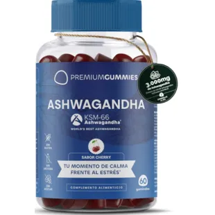 Premium Gummies Ashwgandha KSM-66 60 units