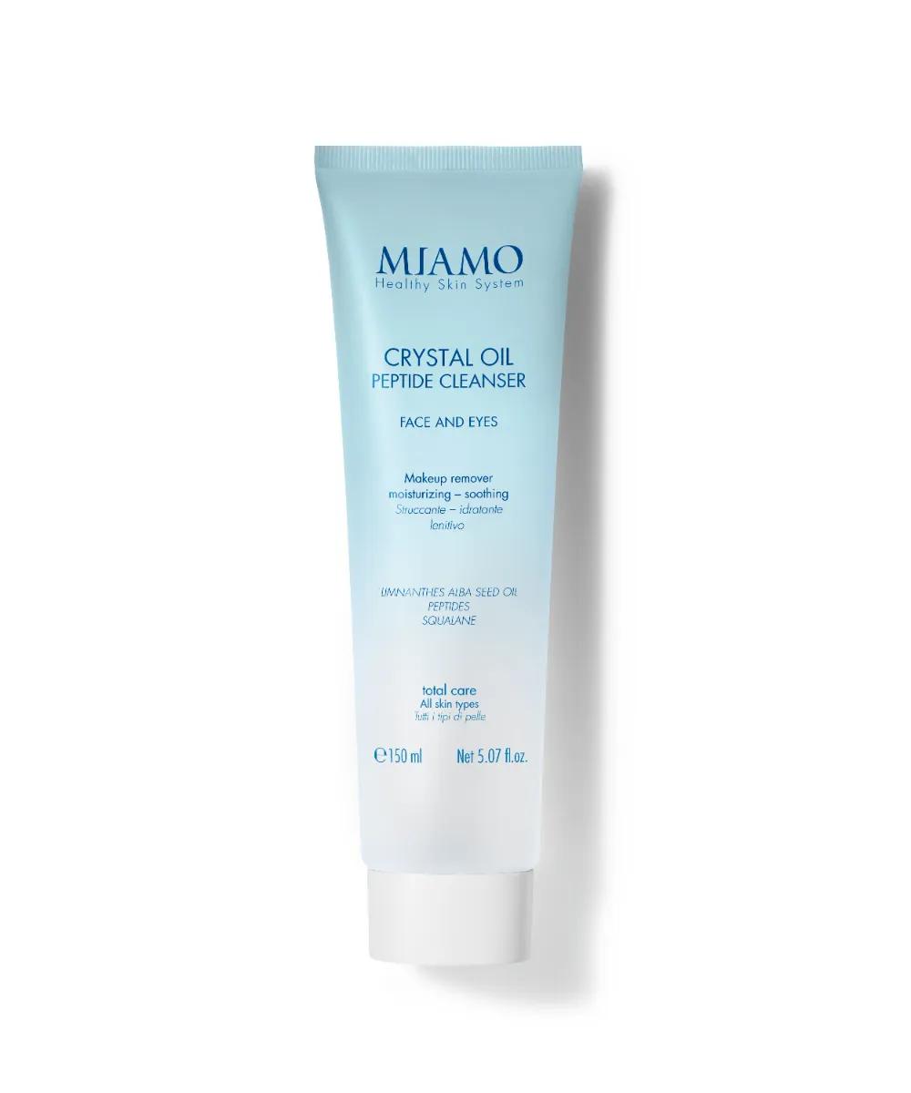 Miamo Crystal Oil Peptide Cleanser Struccante Viso Idratante e Lenitivo 150 ml