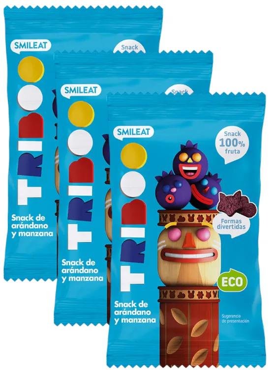 Smileat Triboo Snacks Myrtilles ECO 3x25 gr
