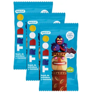 Smileat Triboo Snacks Arándanos ECO 3x25 gr