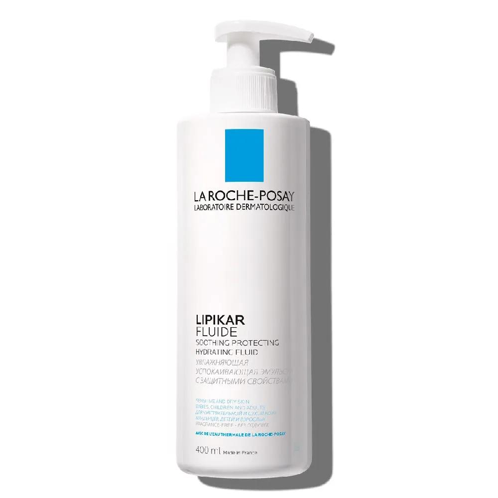 La Roche Posay Lipikar Fluido Idratante Pelle Secca Viso e Corpo 400 ml