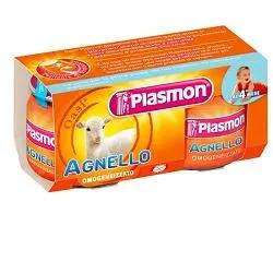 Plasmon Omogenizzato Agnello 4 vasetti da 80 g