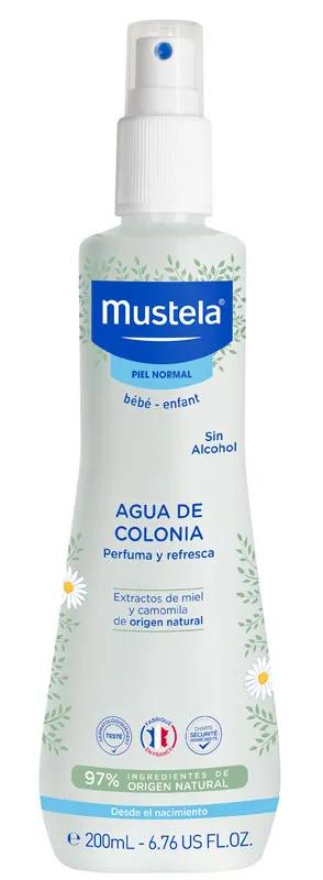 Eau de Cologne sans alcool Mustela 200 ml