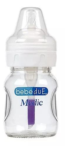 BebeDue Colours & Flavours Biberon Vidrio +0 meses 160 ml