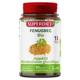 Superdiet Fenugrec Bio 40 gélules