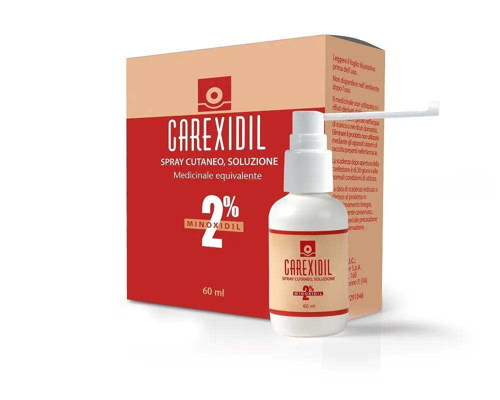 Carexidil 2% Spray Cutaneo Contro Alopecia Androgenica 60 ml