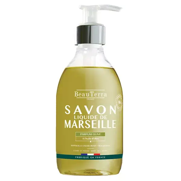 Beauterra Savon Liquide de Marseille Olive 300ml