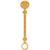 Suavinex Clip-Brosche mit Silikonkette + 0 m Essence Senf
