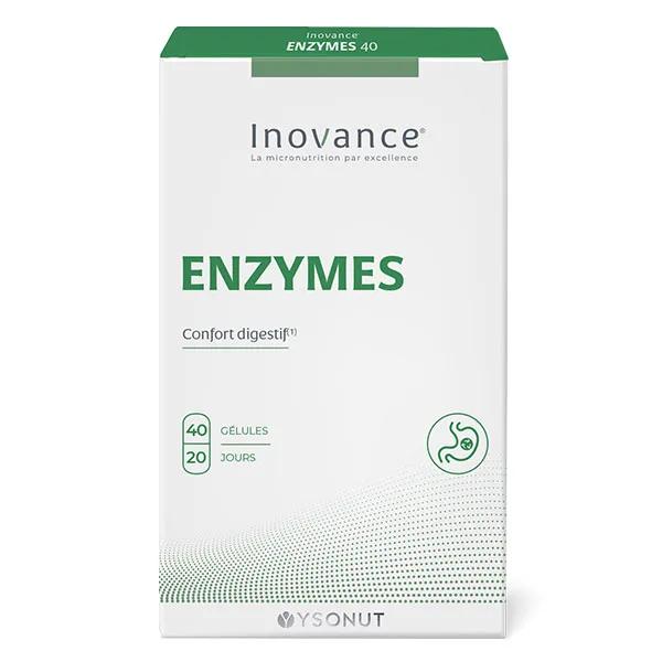 Inovance Enzymes 40 gélules | Pas cher