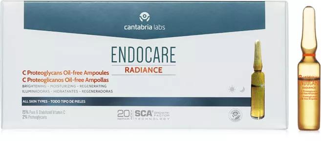 Endocare Radiance C Proteoglicanos Oil Free Ampollas 30 uds