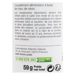 Nat & Form Original Marc de Raisin 200 gélules