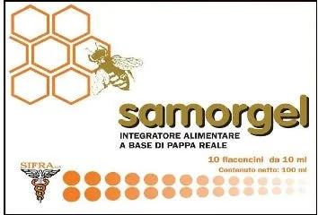 Samorgel Pappa Reale Integratore 10 Flaconcini 10 ml