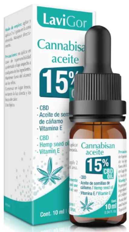 Lavigor Cannabisan Olie 15% CBD 10 ml