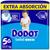 Dodot Baby Dry Diaper Pack Extra Absorbent T5 + 58Uds
