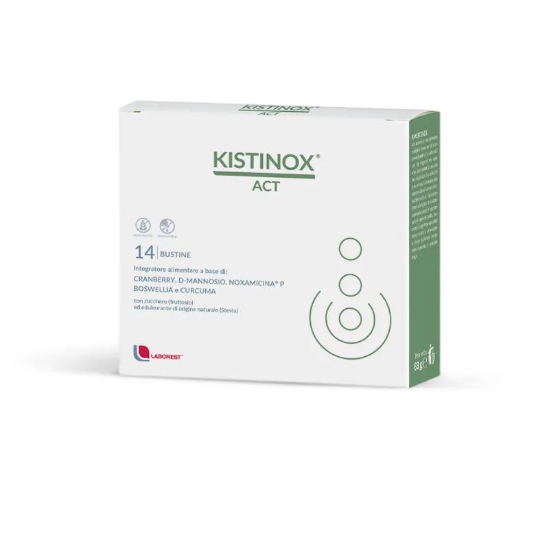 Kistinox Act Integratore Vie Urinarie 14 Bustine